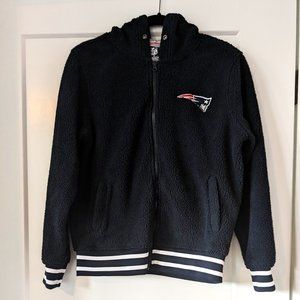 New England Patriots Team Official NFL Sweater with Hoodie, Navy Color, Unused